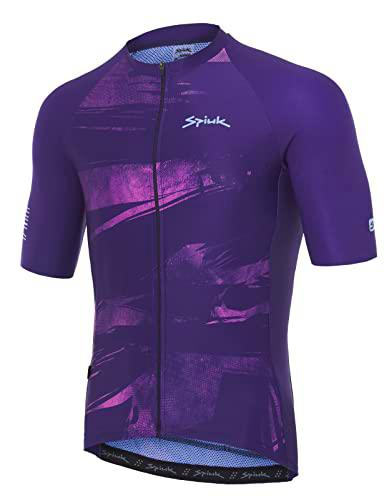 Maillot M/C Helios Hombre Morado T. XXL