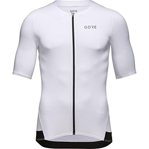 GORE WEAR Camiseta de ciclismo de manga corta para hombre Chase, L, Blanco