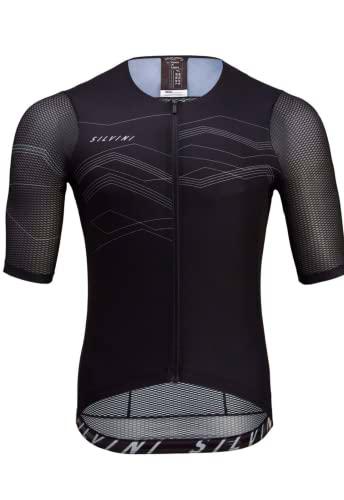 SILVINI Legno - Maillot de Ciclismo para Hombre, Transpirable