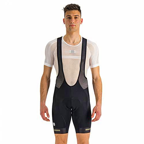 Sportful Neo BIBSHORT Shorts, Black Beetle, M Men's