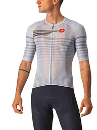 castelli Climber's 3.0 SL Jersey Camiseta, Hombre, Plata y Gris Oscuro, L