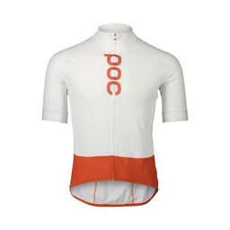 POC M's Essential Road Logo Jersey T-Shirt, Hydrogen White/Himalayan Salt, XXL Men's