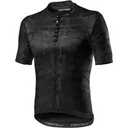 castelli Pavé Jersey T-Shirt, Hombres, Light Black, X-Large