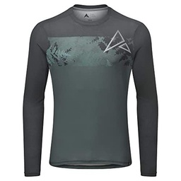 Altura Kielder LS Maillot BTT, carbón, S Men's