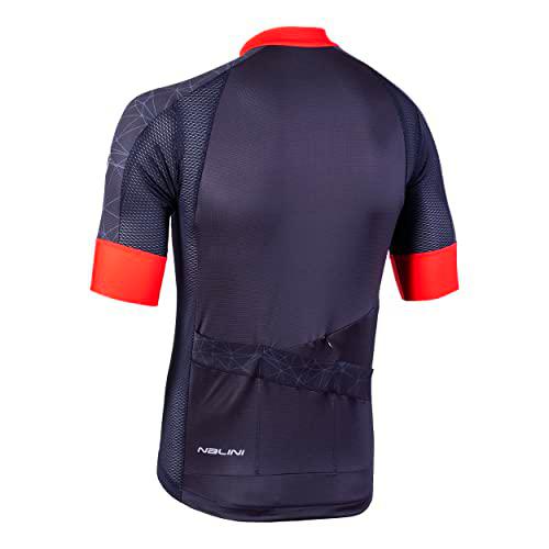 Nalini 02817901100C000.10 AIS Velocita 2.0 Unisex T-Shirt Black Red S