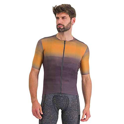 Sportful Sky Rider SUPERGIARA Jersey T-Shirt, MUD, L para Hombre