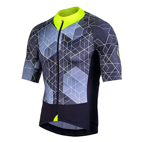 Nalini 02818401100C000.10 AIS Stelvio 2.0 Unisex T-Shirt Black/Yellow 3XL