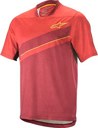 Alpinestars Camiseta Alps 8.0 SS, Granate, L para Hombre