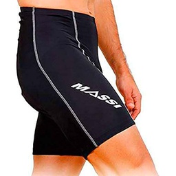 Massi Short Culote, Hombre, Negro, XS