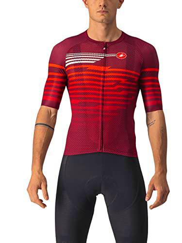 castelli Climber's 3.0 SL Jersey Camiseta, Hombre, Burdeos/Red, L