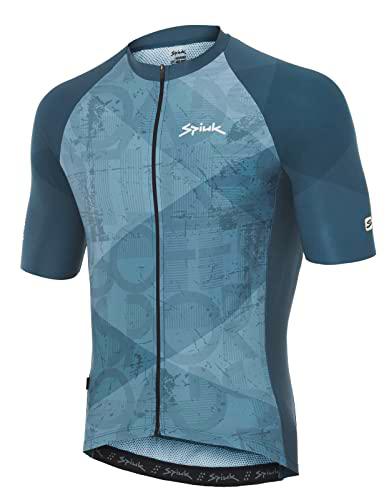 Maillot M/C Helios Hombre Gris T. M