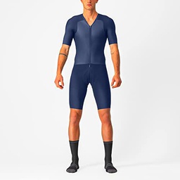 CASTELLI 4522004-424 BTW SPEED SUIT Men's Body Belgian Blue L