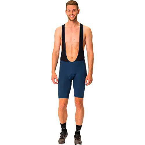 VAUDE Men's Matera Bib Tights Mono, Dark Sea, S (Pack de 6)