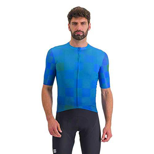 Sportful Rocket Jersey T-Shirt, Berry Blue Blue Radiance