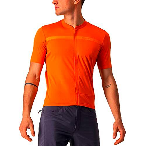 CASTELLI Unlimited Ar Jrs Túnica de enfermería, Orange Rust