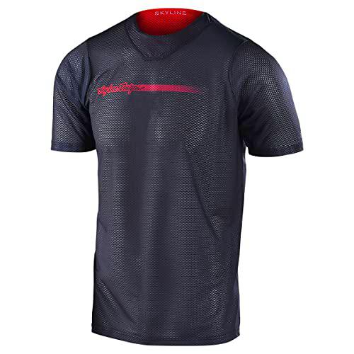 Troy Lee Designs Camiseta MTB, Adultos Unisex, Channel Carbon, X-Large