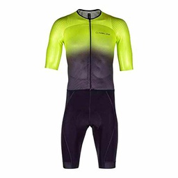 Nalini 03000801100C000.10 BASERGO SUIT Men's Body BLACK/EVOLUTION GREEN S