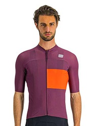 Sportful 1122034 Snap Jersey Sweatshirt Men's Prune Grapefruit M