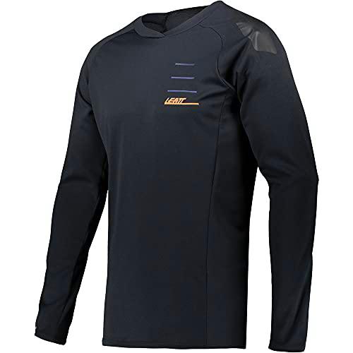 Leatt, XS, Negro Camiseta MTB Allmtn 5.0, Unisex Adulto