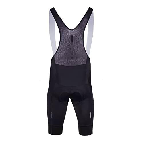 Nalini FUNZIONALE BIBSHORT Pants, Black, S Men's