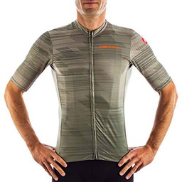 CASTELLI RAPIDO Jersey Camiseta, Verde Militar, XXL para Hombre