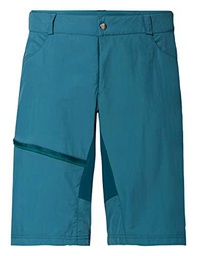 VAUDE Pantalones Cortos para Hombre Tamaro II, Verde grisáceo, Medium