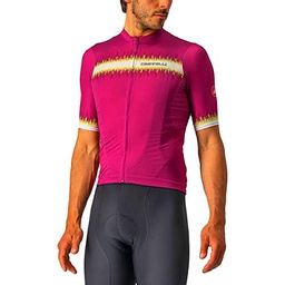 castelli Grimpeur Jersey Camiseta, Hombre, Mulberry, M