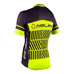 Nalini Borgo T-Shirt, Fluo Yellow/Black, S Men's