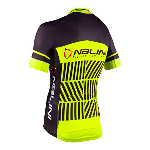 Nalini Borgo T-Shirt, Fluo Yellow/Black, S Men's