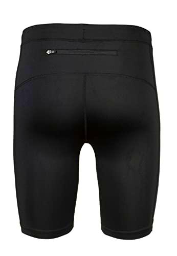 ENDURANCE Tranny Pantalones Cortos, 1001 Black, XXX-Large para Hombre