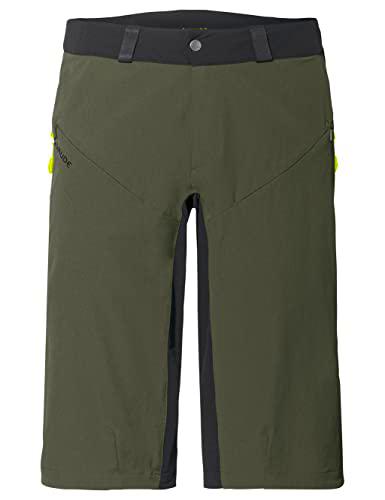 VAUDE Pantalones Cortos para Hombre Moab V, Caqui, Small