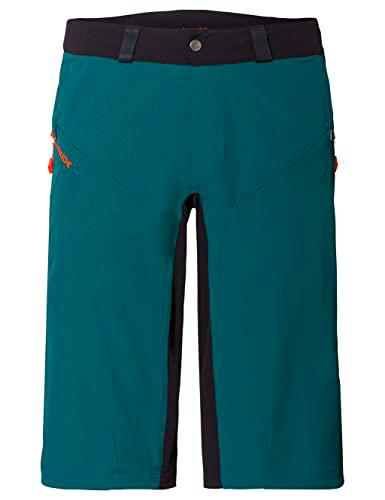 VAUDE Pantalones Cortos para Hombre Moab V, Verde grisáceo, XX-Large