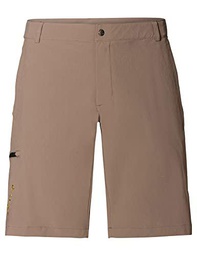 VAUDE Pantalones Cortos para Hombre Yaras, marrón grisáceo, Small