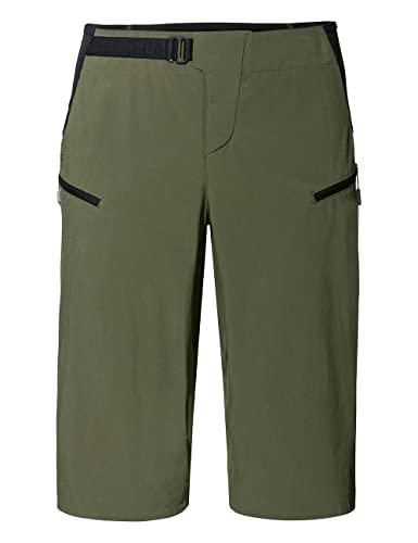 VAUDE Pantalones Cortos para Hombre Moab Pro, Caqui, Small