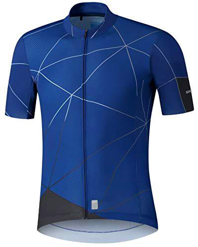 SHIMANO Maillot Breakaway, Adultos Unisex, Navy (Azul), M