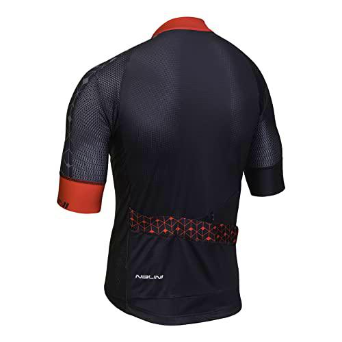 Nalini 02520501100C200.10 AHS Velocita Unisex T-Shirt Black Red M