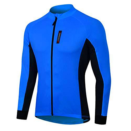 MEETWEE Rl3 Camiseta de Ciclismo, Azul, Small para Hombre