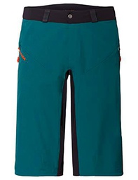 VAUDE Pantalones Cortos para Hombre Moab V, Verde grisáceo