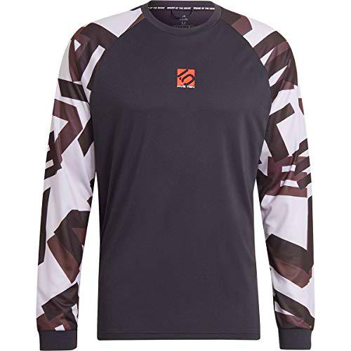 adidas 5.10 TrailX L/S Sweatshirt, Men's, Black/Light Granite, M