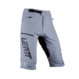 Leatt Pantalones Cortos MTB Gravity 4.0, Gris, 50W para Hombre