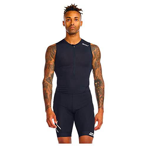 2XU Trisuit Core, Negro/Blanco, L para Hombre