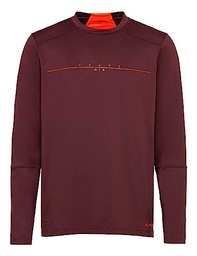 VAUDE Camiseta para Hombre Qimsa LS, Oak Uni, Small