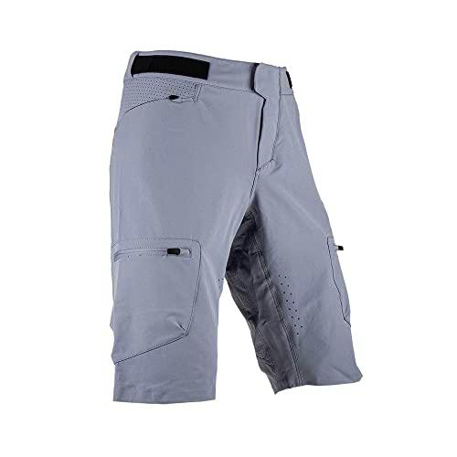 Leatt Pantalones Cortos MTB Allmtn 2.0, Gris, 54W para Hombre