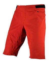 Leatt Pantalones Cortos MTB Trail 1.0, Lava, (46W) UK para Hombre