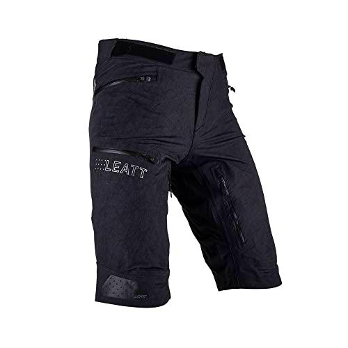 Leatt Pantalones Cortos MTB Hydradri 5.0, Negro, 48W para Hombre