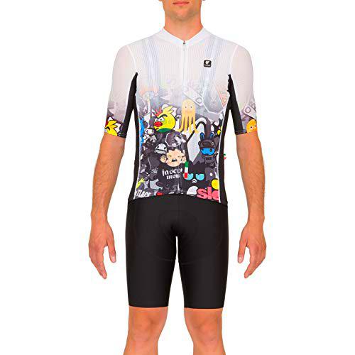 PISSEI Sanremo Maillot, Hombre, Blanco, S