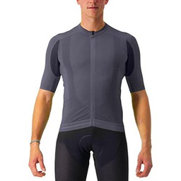 CASTELLI SUPERLEGGERA 3 Jersey T-Shirt, Dark Gray, XXL Men's