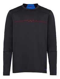 VAUDE Camiseta para Hombre Qimsa LS, Negro Uni, XXX-Large