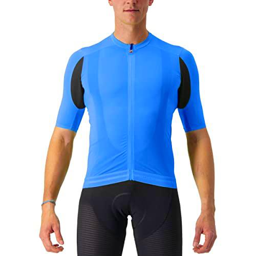 CASTELLI SUPERLEGGERA 3 Jersey T-Shirt, Drive Blue, S Men's