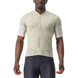 CASTELLI Unlimited Terra Jersey T-Shirt, Travertine Gray, S Men's